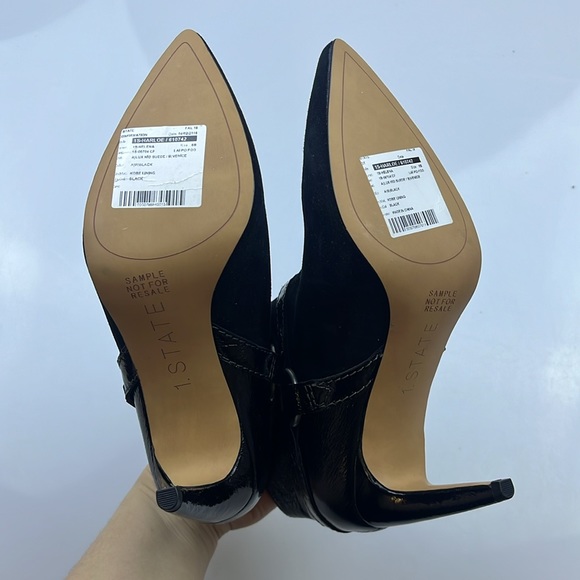 1. State Harloe Suede Booties - Size 6 - N189-5 - Picture 5 of 6